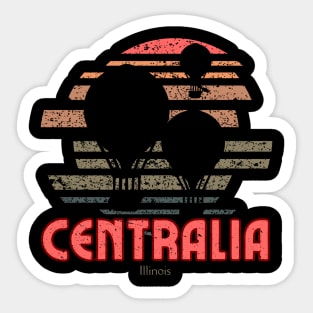 Centralia Illinois balloon fest Sticker